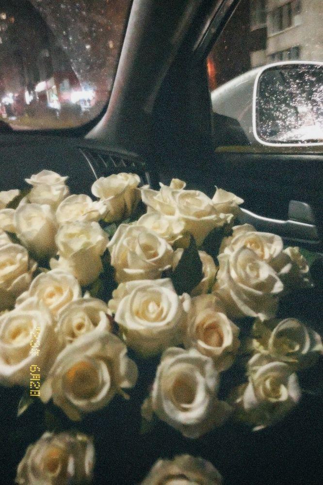 Professional floral arrangement in modern corporate setting